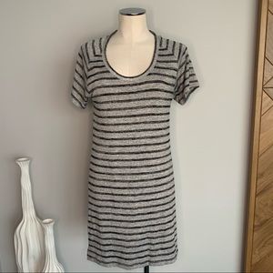Gray Stripped Rag and Bone Dress